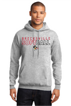 Brecksville Softball 50/50 Hooded Sweatshirt (Youth & Adult)