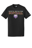 North Royalton Softball New Era Heritage Blend Crew Tee
