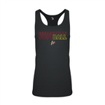 Brecksville Softball Badger Womens Tri-Blend Racerback Tank Top