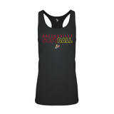 Brecksville Softball Badger Womens Tri-Blend Racerback Tank Top