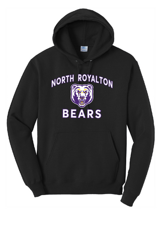 North Royalton Bears 50/50 Hooded Sweatshirt