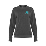 Cleveland Wave Embroidered Badger Performance Fit Flex Women's Crew