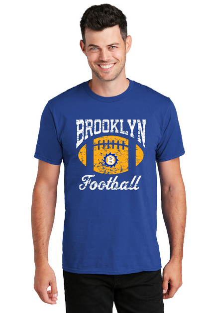Brooklyn Hurricanes Youth Football Ring Spun  T-shirt