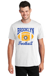 Brooklyn Hurricanes Youth Football Ring Spun  T-shirt