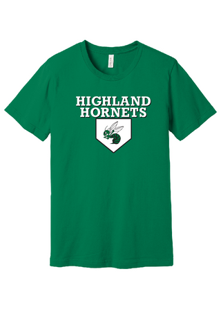 Highland Baseball Bella Canvas Unisex Ring Spun Cotton T-Shirt