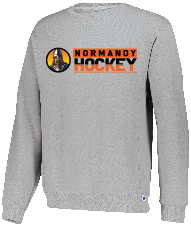 Normandy Hockey Invader Logo Russell Athletic Dri-Power Fleece Crewneck Sweatshirt