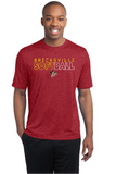 Brecksville Softball Sport Tek Heather Contender Tee