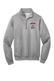 Normandy Hockey Embroidered Port & Co. Core Fleece 1/4 Zip Pullover Sweatshirt