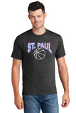 St. Paul Basketball Port & Co Ring Spun Cotton T-Shirt
