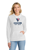 IVL Logo Ladies Core Fleece 50/50 Hooded Sweatshirt