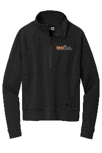 Padua MedTrack Embroidered Ladies New Era 1/2 Zip Sweatshirt