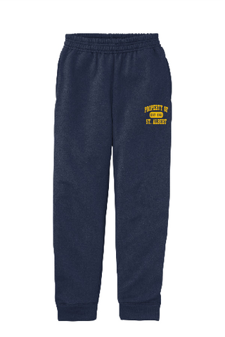 St. Albert the Great Gym Uniform Fleece Joggers with Pockets
