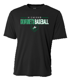 Highland Baseball A4 Cooling Performance Tee (adult & youth)