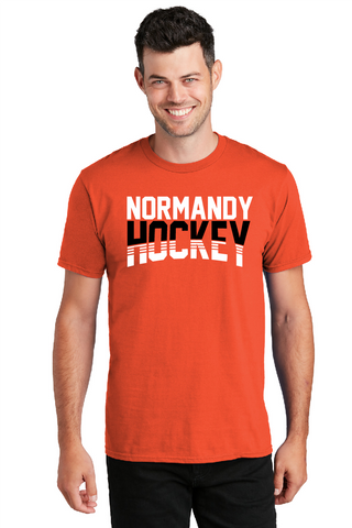 Normandy Hockey Ring Spun Cotton T-Shirt