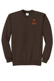 Padua Track & Field EMBROIDERED 50/50 Crewneck Sweatshirt