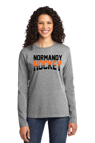 Normandy Hockey Women's Long Sleeve Cotton Shirt