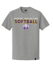 North Royalton Softball New Era Heritage Blend Crew Tee