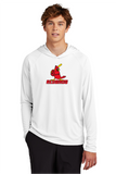 Redbirds Port & Co Long Sleeve Performance Hooded Tee