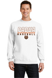 Padua Baseball 50/50 Crewneck Sweatshirt