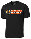 Normandy Hockey Invader Logo Dry Fit T-Shirt