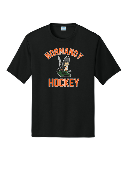 Normandy Hockey Invader Tank Logo Dry Fit T-Shirt