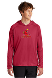 Redbirds Port & Co Long Sleeve Performance Hooded Tee