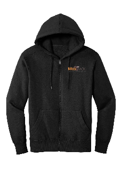 Padua MedTrack District Perfect Weight Fleece Full Zip Hoodie