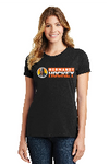 Normandy Hockey Invader Logo Womens Ring Spun Cotton T-Shirt