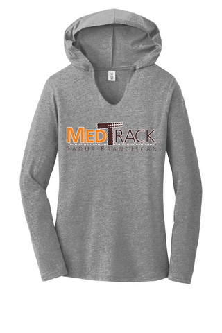Padua MedTrack Ladies District Perfect Tri Long Sleeve Hooded Tee