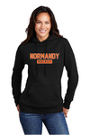 Normandy Hockey Womens Black 50/50 Hooded Sweatshirt