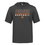 Padua Baseball Badger B-Core Short Sleeve Hooded T-Shirt