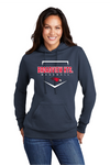 Broadview Hts. Baseball Womens Navy 50/50 Hooded Sweatshirt