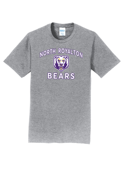 North Royalton Bears Ring Spun Cotton T-Shirt