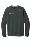 Padua MedTrack Embroidered Black Nike Club Fleece Crewneck Sweatshirt