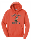 Normandy Hockey Invader Tank Logo 50/50 Hooded Sweatshirt