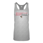 Brecksville Softball Badger Womens Tri-Blend Racerback Tank Top