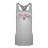 Brecksville Softball Badger Womens Tri-Blend Racerback Tank Top