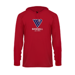 IVL Badger Long Sleeve Dry Fit Hooded Tee (Youth and Adult)