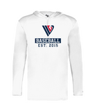 IVL Baseball Womens Badger Long Sleeve Dry Fit Hooded Tee