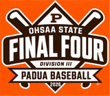 Padua Baseball Final Four Port & Co. Tri-Blend T-Shirt