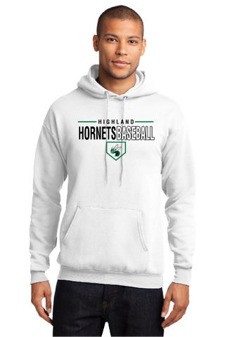 Highland Baseball 50/50 Hooded Sweatshirt (Youth & Adult)