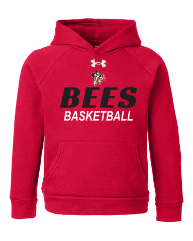 Bees Basketball Under Armour Rival Fleece Hooded Sweatshirt