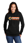 Normandy Hockey Invader Logo Womens 50/50 Hooded Sweatshirt