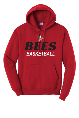 Bees Basketball 50/50 Hooded Sweatshirt