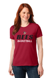 Bees Basketball Womens T-Shirt