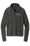 Padua MedTrack Embroidered Ladies New Era 1/2 Zip Sweatshirt