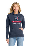 IVL Logo Ladies Core Fleece 50/50 Hooded Sweatshirt