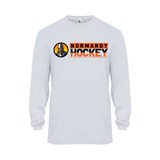 Normandy Hockey Invader Logo Long Sleeve Dry Fit Shirt