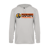 Normandy Hockey Invader Logo Long Sleeve Hooded Tee