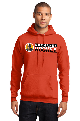 Normandy Hockey Invader Logo 50/50 Hooded Sweatshirt